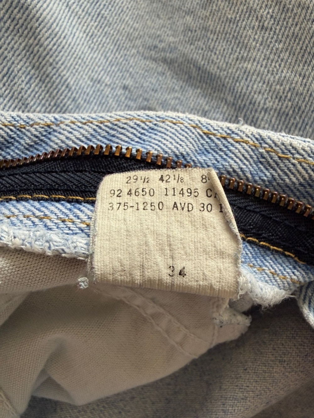 Lee Vintage Light Blue High-Rise Denim Jean Shorts Women’s size 29 - Picture 7 of 9